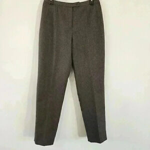 Harve Benard Textured Wool Blend Dress Pant Women's 10